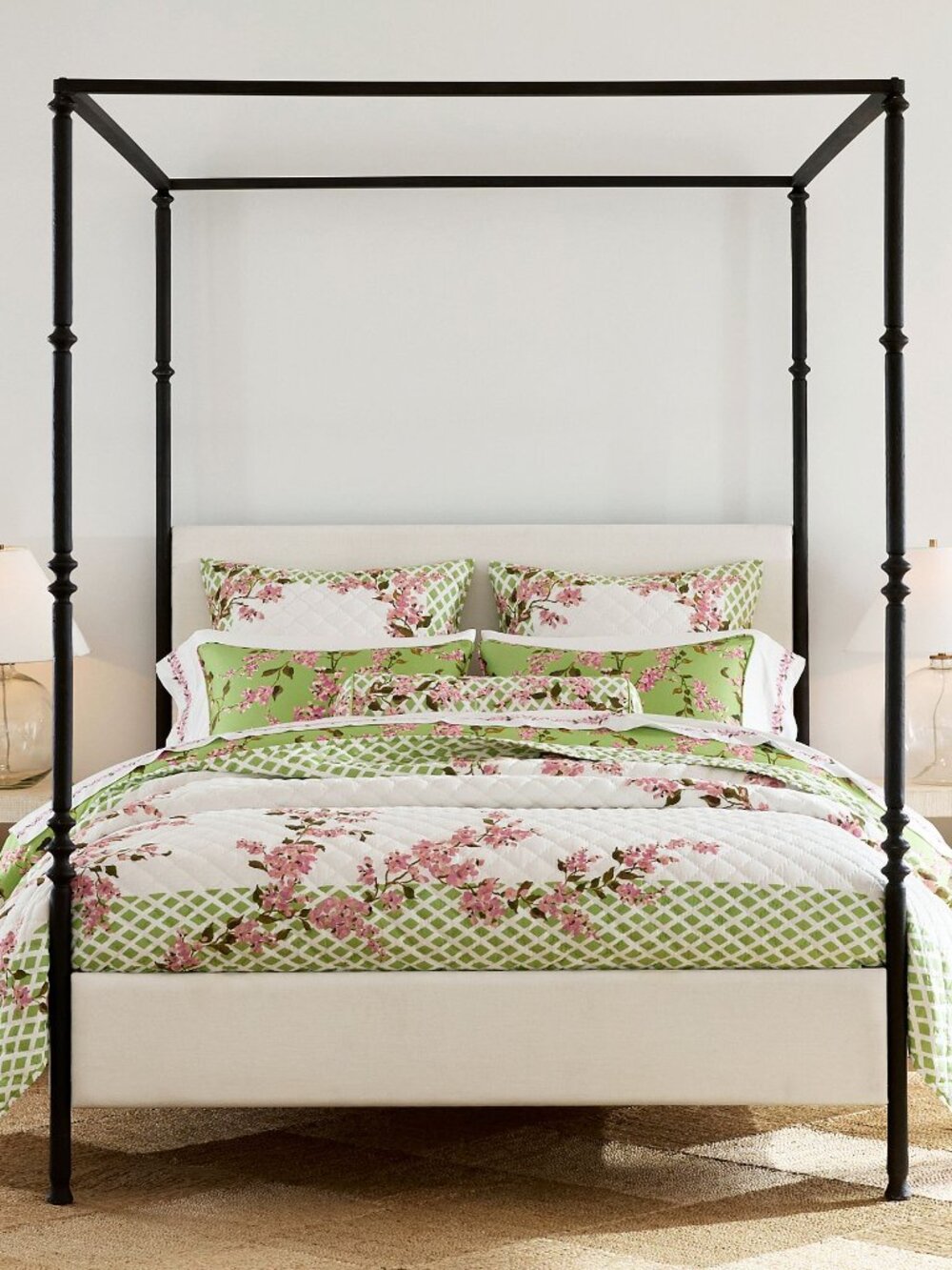 Monique Lhuillier x Pottery Barn Garden Trellis Quilt King / California Bed NWT